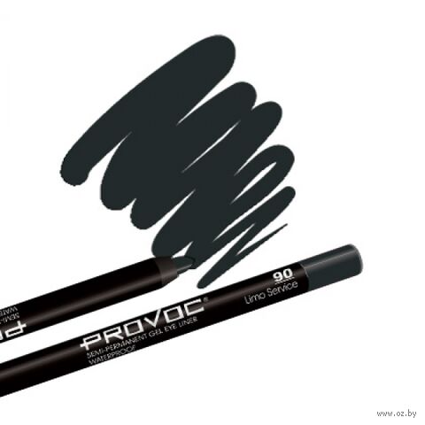 Подводка для глаз "Provoc Gel Eye Liner" тон: черный — фото, картинка
