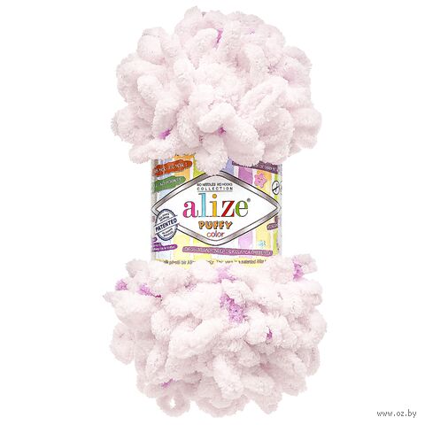 Пряжа "Puffy Color №6470" (100 г; 9 м; секционный) — фото, картинка