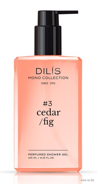 Гель для душа "Dilis Mono Collection. Cedar Fig" (250 мл) — фото, картинка