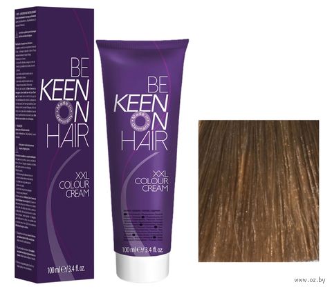 Крем-краска для волос "KEEN" тон: 7.0, средне-русый — фото, картинка
