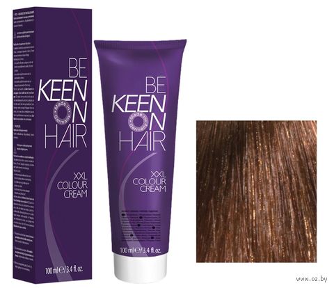 Крем-краска для волос "KEEN" тон: 7.75, палисандр — фото, картинка