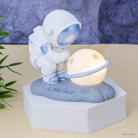 Ночник детский "Astronaut night light" (blue) — фото, картинка