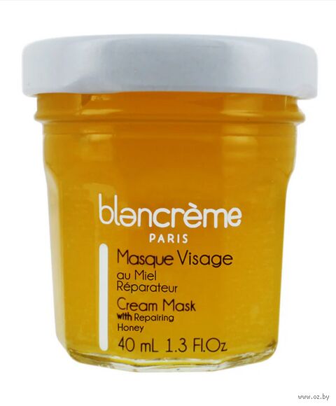 Маска для лица с мёдом "Cream Mask Repairing Honey" (40 мл) — фото, картинка