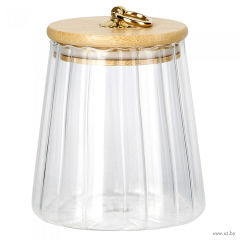 Банка для сыпучих продуктов "Glass Style" (650 мл) — фото, картинка