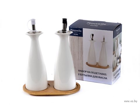 Набор для масла и уксуса "Naturel" (2 предмета) — фото, картинка