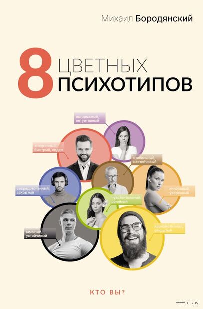 8 цветных психотипов — фото, картинка