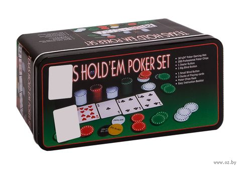 Набор для покера "Texas Hold'em Poker Set" — фото, картинка