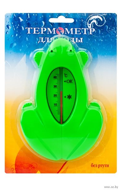 Термометр для ванны "Лягушка" — фото, картинка