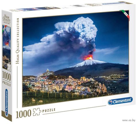 Пазл "Вулкан Этна" (1000 элементов) — фото, картинка