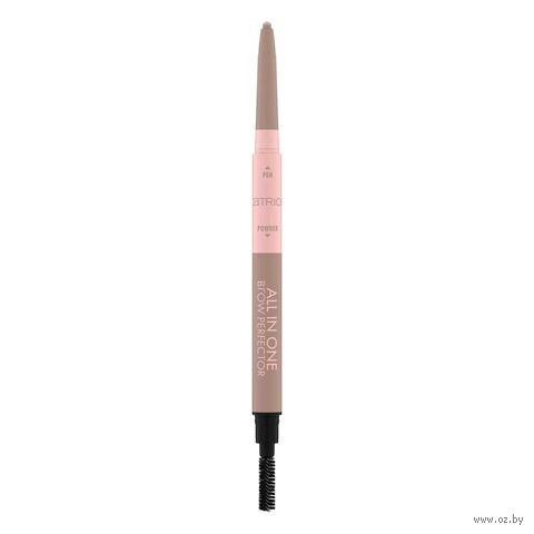 Карандаш для бровей "All In One Brow Perfector" тон: 030, dark brown — фото, картинка