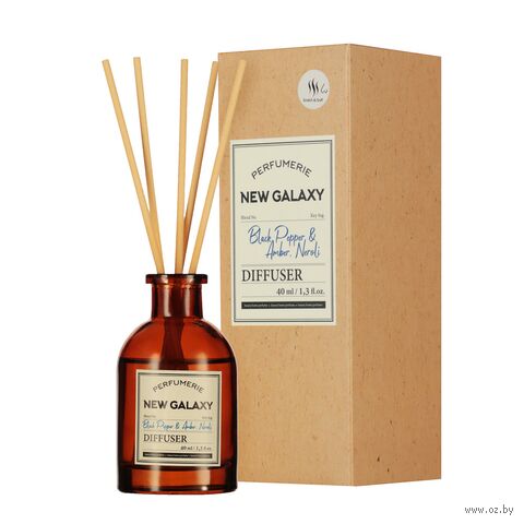 Диффузор ароматический "Black Pepper and Amber, Neroli" (40 мл) — фото, картинка
