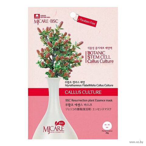 Тканевая маска для лица "Care BSC Resurrection Plant Essence" (25 мл) — фото, картинка