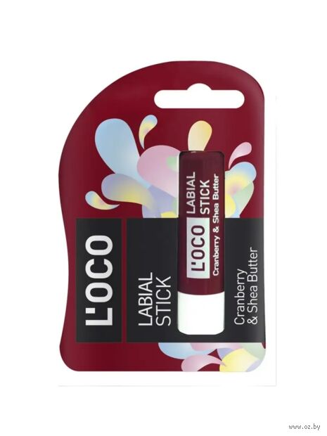 Бальзам для губ "Клюква и масло ши" (5,1 г) — фото, картинка