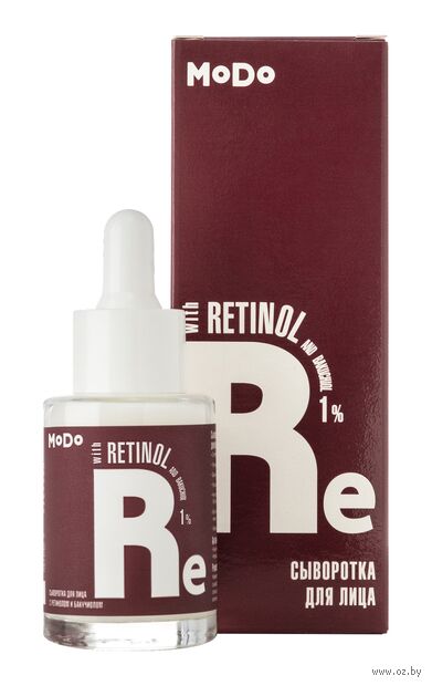 Сыворотка для лица "MODO. С ретинолом и бакучиолом" (30 мл) — фото, картинка