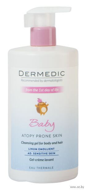 Крем-гель для умывания для детей "Baby Atopy Prone Skin" (500 мл) — фото, картинка