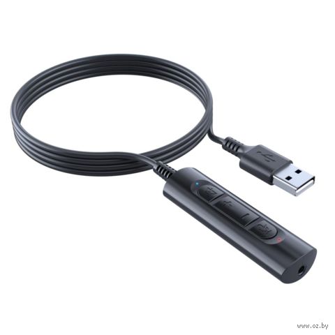 Адаптер-переходник Accutone AU8250 USB - 3,5 — фото, картинка