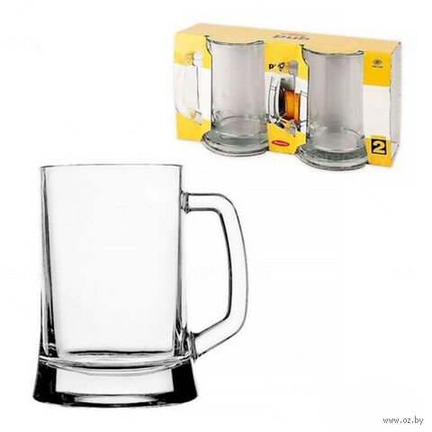 Набор кружек "Pasabahce Pub" (2 шт.; 660 мл) — фото, картинка