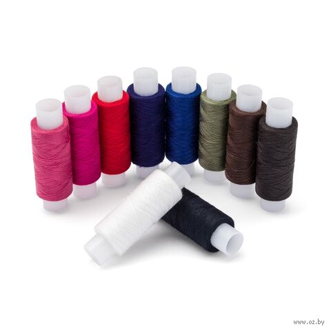 Набор швейных ниток 50/2 "Ассорти №102" (200 м; 10 шт.) — фото, картинка