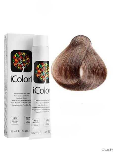 1Крем-краска для волос "iColori" тон: 7.12 — фото, картинка