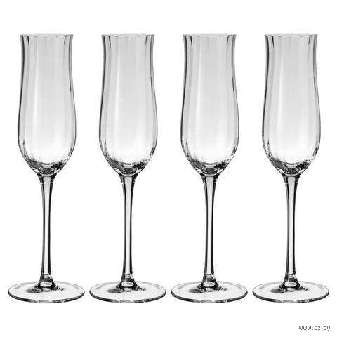 Набор бокалов для шампанского "Benisa" (4 шт.; 140 мл) — фото, картинка