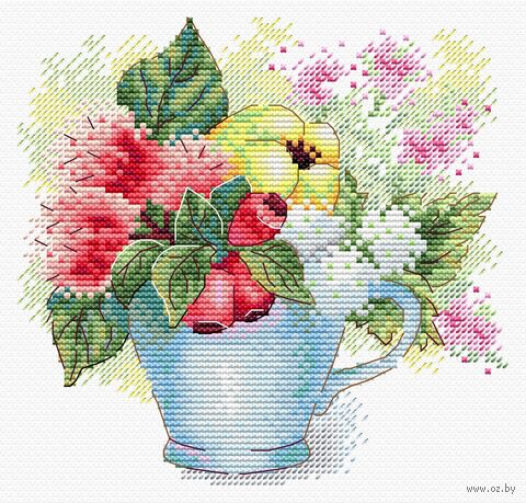 Набор для вышивания "Летнее ассорти" (150х150 мм) — фото, картинка