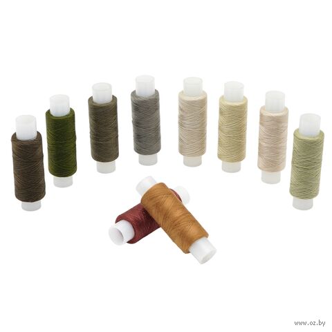 Набор швейных ниток 50/2 "Ассорти №117" (200 м; 10 шт.) — фото, картинка