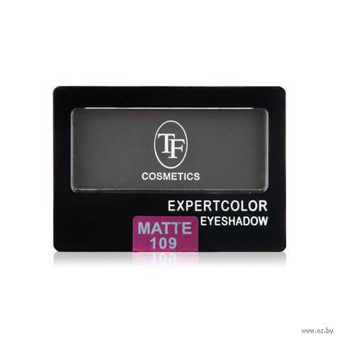 Тени для век "Expertcolor Eyeshadow Mono" тон: 109, чёрный — фото, картинка