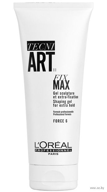 Гель для укладки волос "Fix Мax" экстра-сильной фиксации (200 мл) — фото, картинка