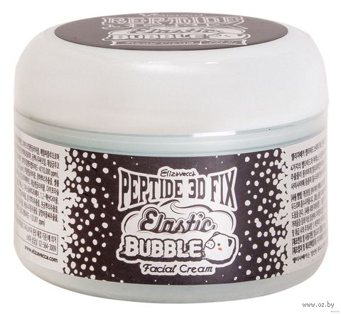 Крем для лица "Peptide 3D Fix Elastic Bubble Facial Cream" (100 мл) — фото, картинка
