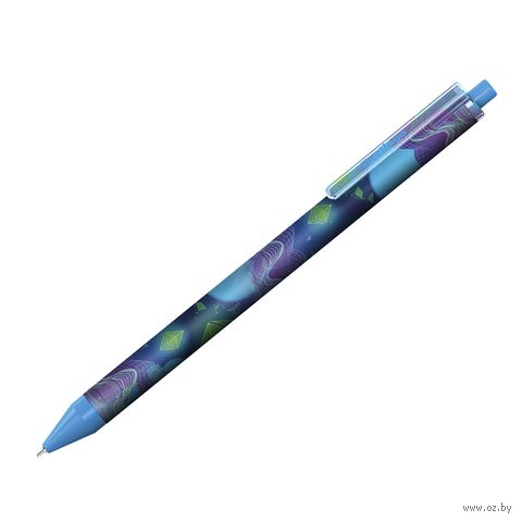 Ручка шариковая синяя "Retro Future" (0,7 мм) — фото, картинка