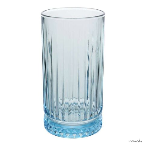Набор стаканов "Elysia" (4 шт.; 445 мл; голубой) — фото, картинка