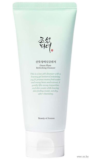 Гель для умывания "Beauty Of Joseon Green Plum Refreshing Cleanser" (100 мл) — фото, картинка