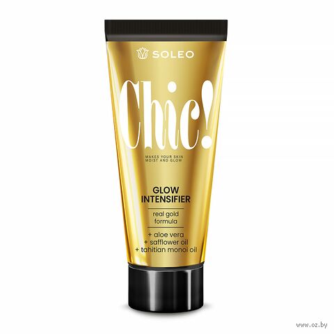 Ускоритель загара для тела "С маслом сафлора и частицами золота" (150 мл) — фото, картинка