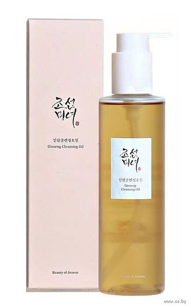 Гидрофильное масло для лица "Ginseng Cleansing Oil" (210 мл) — фото, картинка
