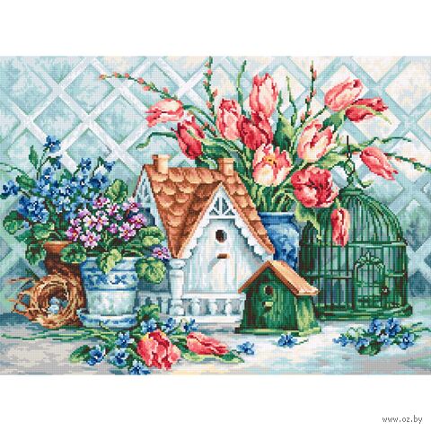 Набор для вышивания "Причудливый маленький уголок" (280х380 мм) — фото, картинка