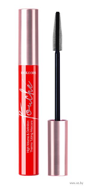 Тушь для ресниц "Touché Thermo Tubing. Суперобъем и разделение" тон: чёрный — фото, картинка