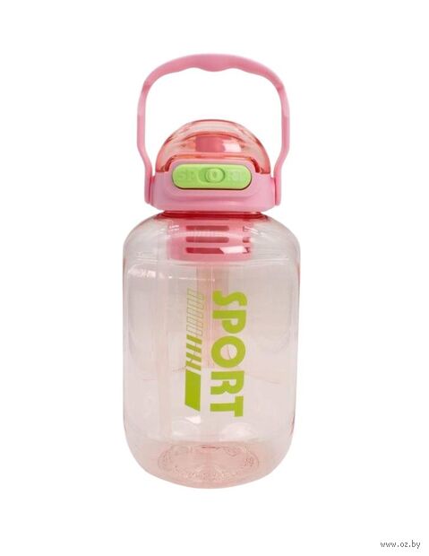 Бутылка для воды "Sport style" (1600 мл; pink) — фото, картинка
