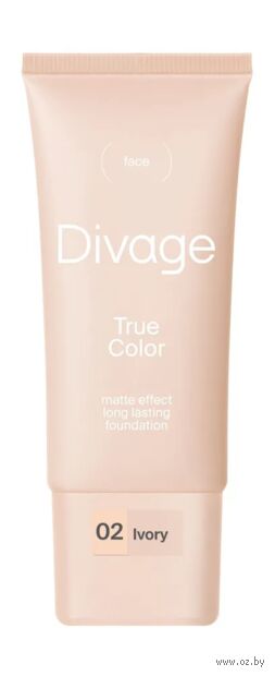 Тональный крем для лица "True Color" тон: 02, ivory — фото, картинка