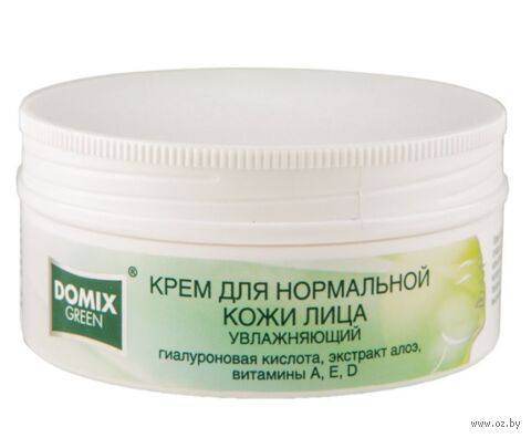 Крем для лица "Увлажняющий с гиалуроновой кислотой, экстрактом алоэ, витаминами A, E, D" (75 мл) — фото, картинка