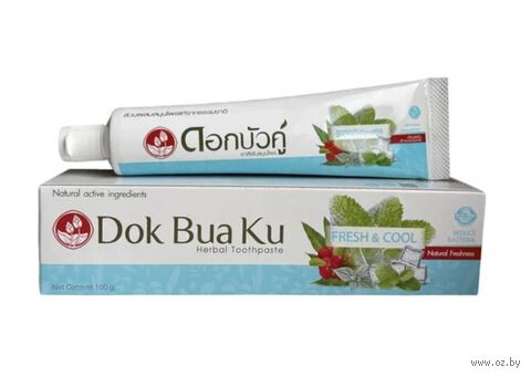Зубная паста "Свежесть и прохлада на травах" (100 г) — фото, картинка