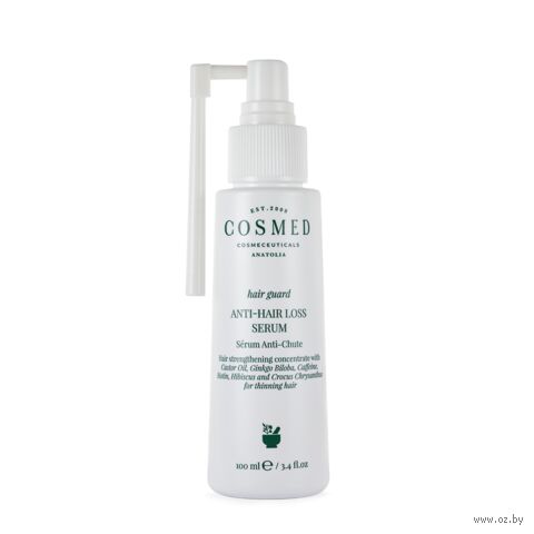 Сыворотка для волос косметическая укрепляющая защитная с кофеином и биотином "Hair Guard Anti Hair Loss Serum" (100 мл) — фото, картинка