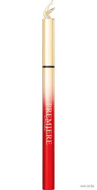 Подводка для глаз "Grande Premiere" тон: 01, черный с серебряными блестками — фото, картинка