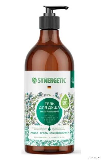 Гель для душа "Сандал и ягоды можжевельника" (750 мл) — фото, картинка