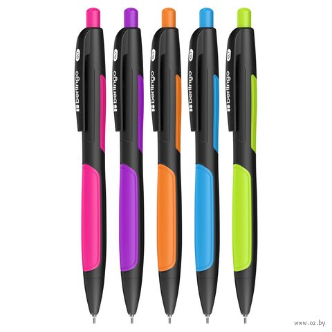 Ручка шариковая синяя автоматическая "Color Zone 2" (0,7 мм) — фото, картинка