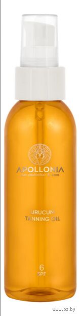 Масло для загара "Urucum tanning oil" SPF 6 (100 мл) — фото, картинка