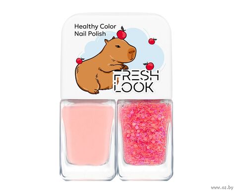 Набор лаков для ногтей "Healthy Color Nail Polish Set №1" (2 цвета) — фото, картинка