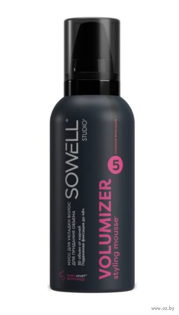 Мусс для укладки волос "Volumizer" сильной фиксации (100 мл) — фото, картинка