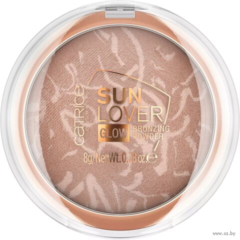 Пудра для лица "Sun Lover Glow" тон: 010, sun-kissed bronze — фото, картинка