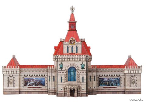 Сборная модель из картона "Музей Суворова" (масштаб: 1/220) — фото, картинка