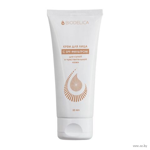 Крем солнцезащитный для лица "Для сухой и чувствительной кожи" SPF 30 (50 мл) — фото, картинка